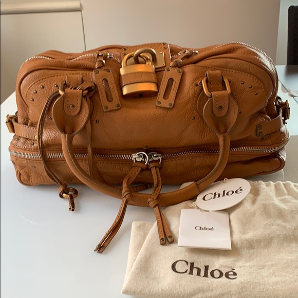 Chloe Handbags - Chloe Paddington Bag with bottom compartment!